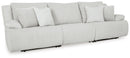 Top Tier 3-Piece Sectional Sofa (Color: Alloy)