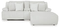 Top Tier 3-Piece Reclining Sectional Sofa with Chaise (Color: Alloy)