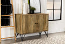 Eileen Rectangular 2-door Accent Cabinet Natural