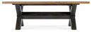 Big Sky - Trestle Dining Table With 2-20" Leaves