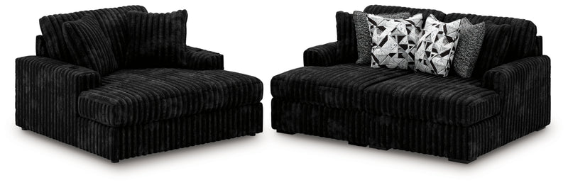 Midnight-Madness Super Chaise and Oversized Chaise