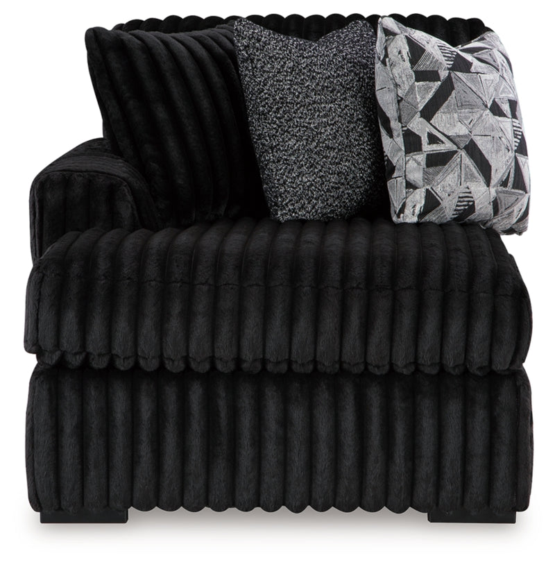 Midnight-Madness Super Chaise and Oversized Chaise