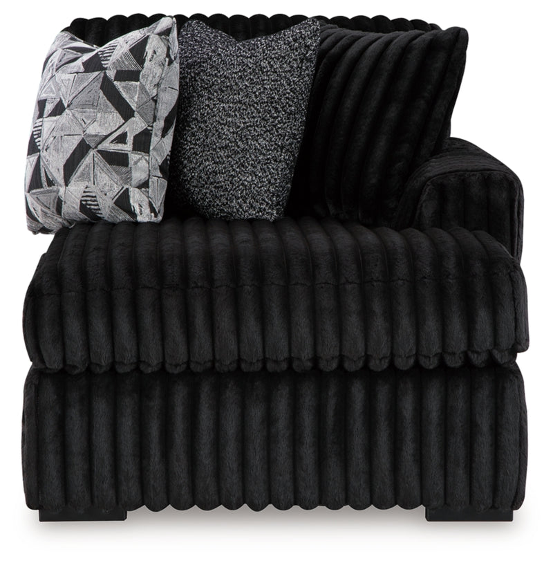 Midnight-Madness Super Chaise and Oversized Chaise
