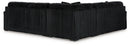 Midnight-Madness 3-Piece Sectional (Color: Onyx)