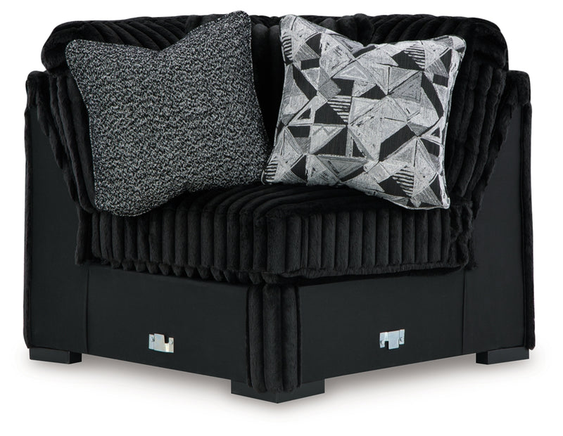 Midnight-Madness 4-Piece Sectional