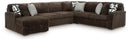 Midnight-Madness 4-Piece Sectional with Chaise