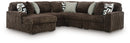 Midnight-Madness Sectional with Chaise