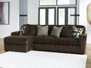 Midnight-Madness 2-Piece Sectional Sofa with Chaise