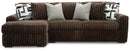 Midnight-Madness 2-Piece Sectional Sofa with Chaise