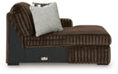 Midnight-Madness Sectional with Chaise