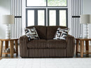 Midnight-Madness Loveseat (Color: Chocolate)