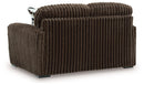 Midnight-Madness Loveseat (Color: Chocolate)
