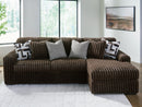 Midnight-Madness 2-Piece Sectional Sofa with Chaise