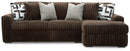 Midnight-Madness Sectional Sofa with Chaise
