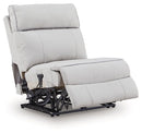 Social Pointe Reclining Sectional with Storage Console