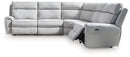 Social Pointe Power Reclining Sectional
