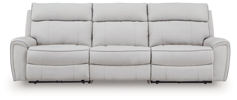 Social Pointe 3-Piece Power Reclining Sectional