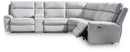 Social Pointe 6-Piece Power Reclining Sectional
