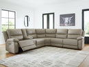 Narwhal Place Reclining Sectional with Storage Console