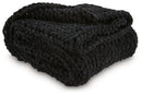 Chaddon Throw (Set of 3) (Color: Black)