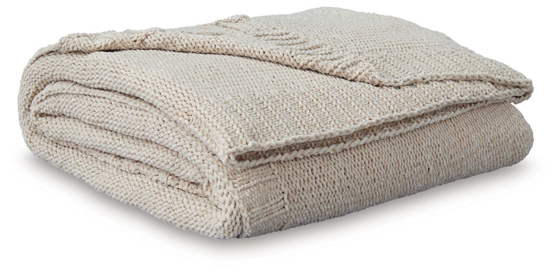 Anawood Throw (Set of 3) (Color: Oatmeal)