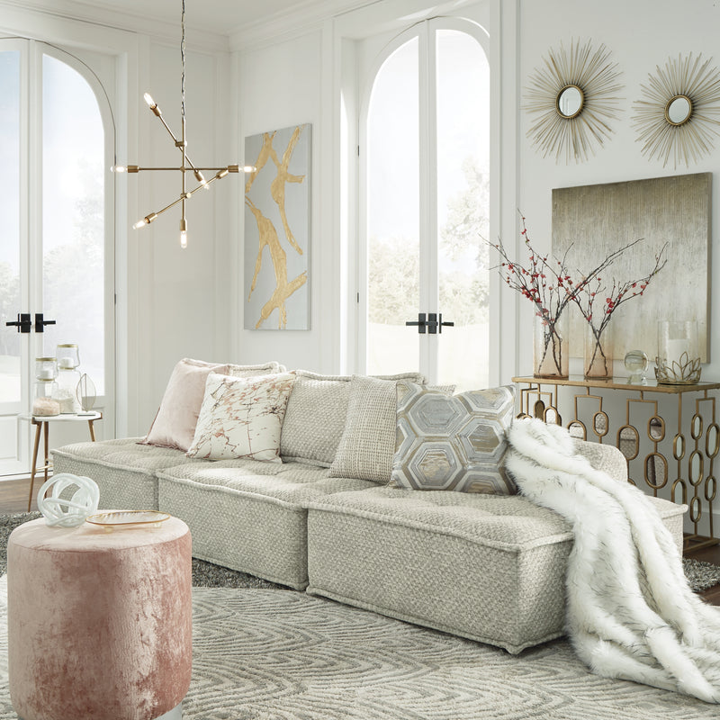 Bales 3-Piece Modular Seating (Color: Taupe)