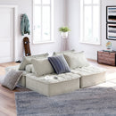 Bales 4-Piece Modular Seating (Color: Taupe)