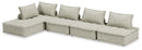 Bales 5-Piece Modular Seating (Color: Taupe)