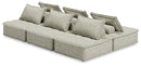 Bales 6-Piece Modular Seating (Color: Taupe)