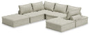 Bales 6-Piece Modular Seating (Color: Taupe)