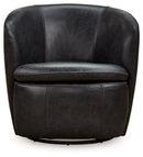 Kierreys Swivel Accent Chair (Color: Midnight)