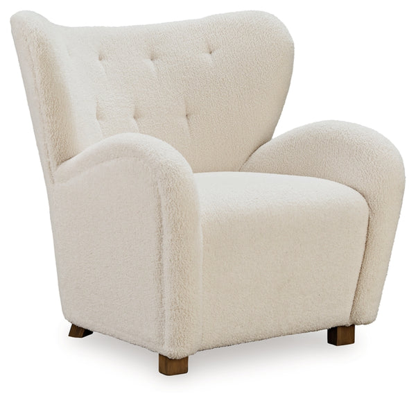 Larbell Accent Chair (Color: Ecru)