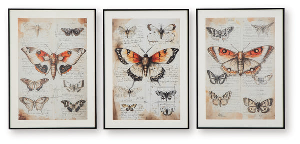 Jossletts Wall Art (Set of 3)