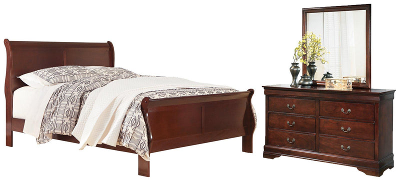 alisdair dresser dark brown Ashley Alisdair Dresser Brown