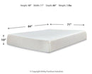 10 Inch Chime Memory Foam Mattress Set