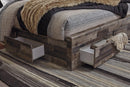 Derekson Youth Bed with 6 Storage Drawers