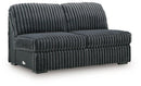 Midnight-Madness Sectional with Chaise