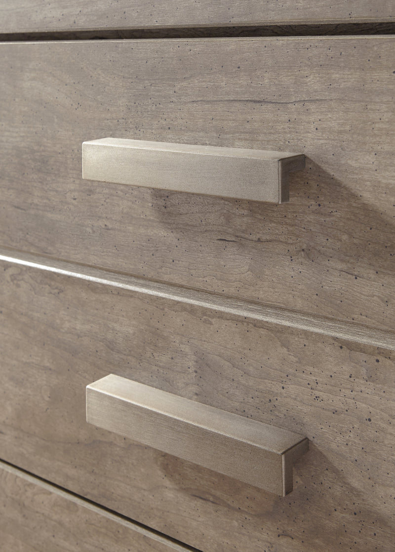 Culverbach King Panel Bed, Dresser, Mirror and Nightstand