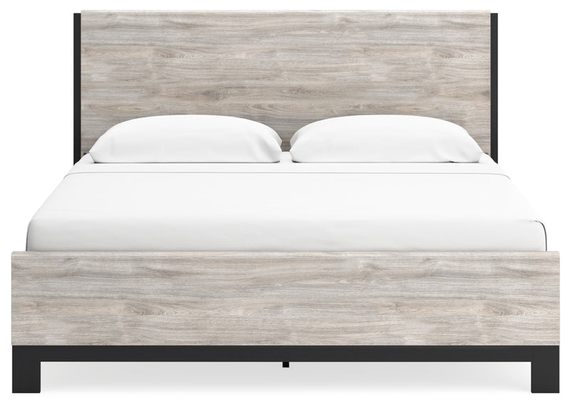 Vessalli King Panel Bed, Dresser and Mirror