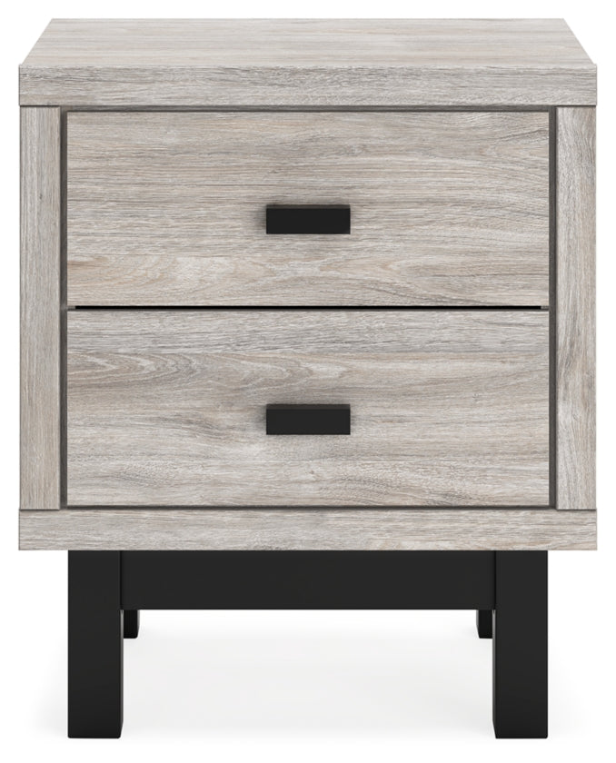Vessalli King Panel Bed, Dresser, Mirror and 2 Nightstands