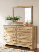 Aleaport Queen Panel Bed, Dresser, Mirror and Nightstand