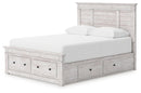 Makidern Queen Panel Storage Bed