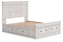 Makidern Queen Panel Storage Bed