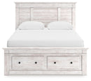 Makidern Queen Panel Storage Bed