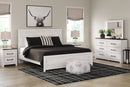 Gerridan King Panel Bed, Dresser, Mirror and 2 Nightstands