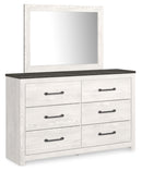 Gerridan King Panel Bed, Dresser, Mirror, Chest, and Nightstand