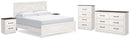 Gerridan King Panel Bed, Dresser, Chest and 2 Nightstands