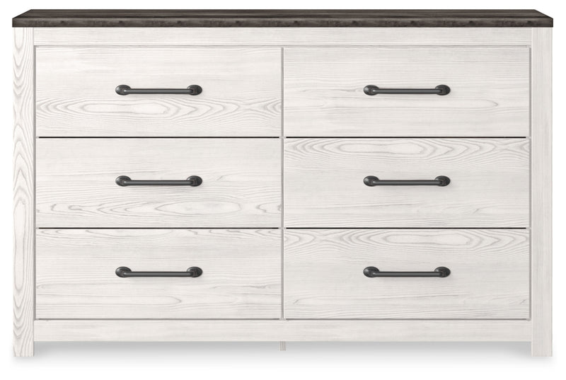 Gerridan King Panel Bed, Dresser and 2 Nightstands