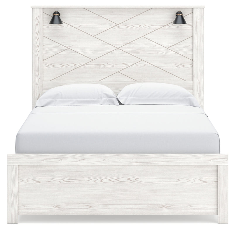 Gerridan Queen Panel Bed, Dresser, Mirror, Chest and Nightstand