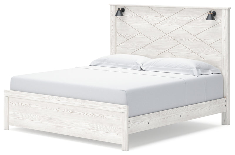 Gerridan King Panel Bed, Dresser, Mirror and 2 Nightstands